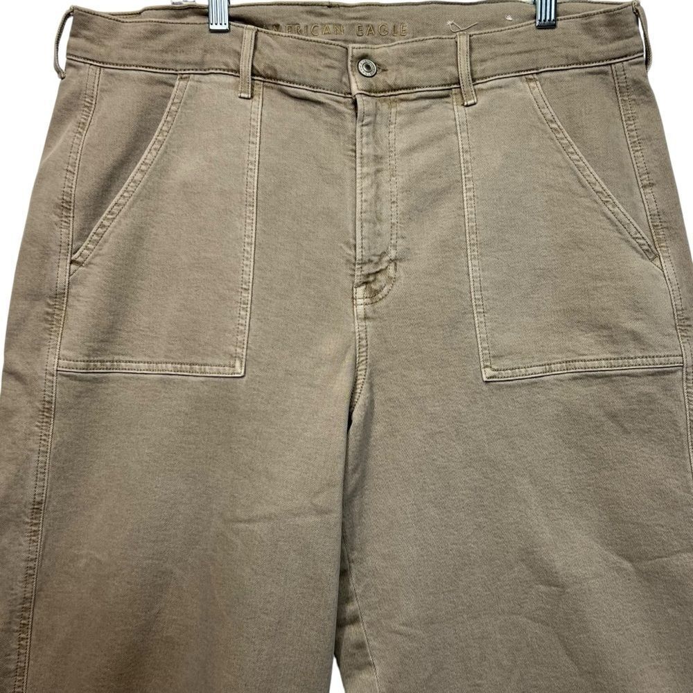 American Eagle 18r Skater Jean Stretch Super High-Waisted super Wide-Leg Pants - Picture 6 of 16